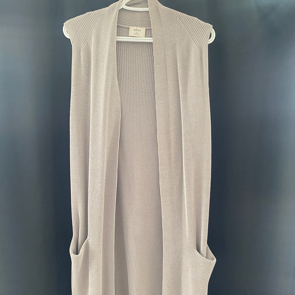 Wilfred long vest